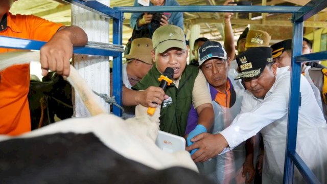 Pemerintah Provinsi Sulawesi Selatan (Sulsel) tengah mengintensifkan program Inseminasi Buatan (IB) sebagai strategi untuk meningkatkan produksi sapi dan hewan ternak lainnya.