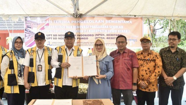 Suasana haru dan bangga menyelimuti wilayah Luwu Utara dengan berdirinya kembali SDN 100 Indokoro dan SDN 021 Pongo setelah terkena dampak banjir bandang pada tahun 2020.