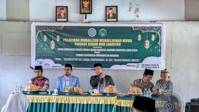 Pelatihan Muballigh-Muballighah Muda di Lutra: Transformasi Dakwah Menuju Era Digital