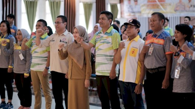 Kabupaten Luwu Utara menjadi tuan rumah pelatihan bagi 77 pelatih dan wasit bola voli indoor dari berbagai kabupaten/kota di Sulawesi Selatan.