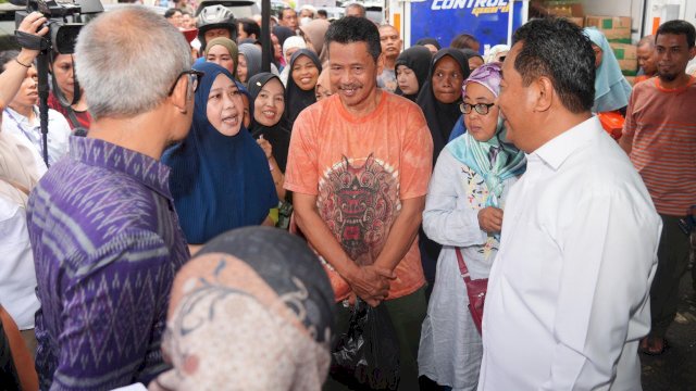 Program gerakan pangan murah secara serentak yang digagas oleh Pemerintah Provinsi (Pemprov) Sulawesi Selatan (Sulsel) menjadi sorotan nasional.