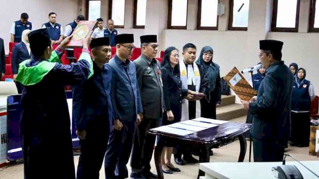 Walikota Makassar Lantik Empat Pejabat