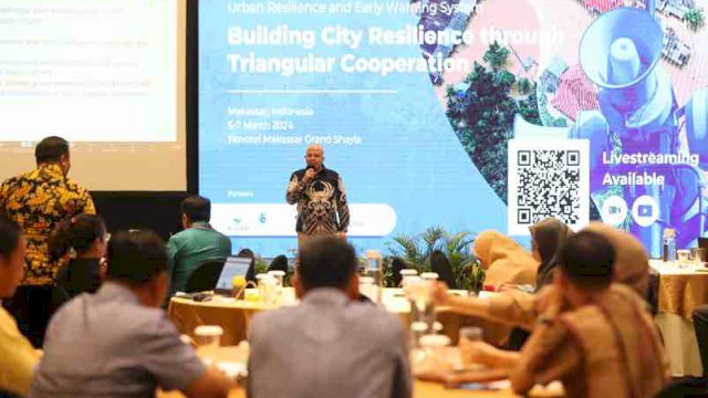 Kolam Regulasi Nipa-Nipa Kota Makassar menjadi perhatian utama pada hari kedua pelatihan tematik Climate Resilient and Inclusive Cities (CRIC) yang membahas strategi ketahanan 