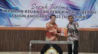 Penjabat Sekretaris Daerah Sulsel Bersyukur atas Penyerahan LKPD Tahun 2023