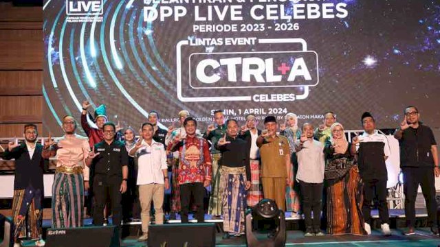PJ Sekda Makassar Hadiri Pelantikan LIVE Celebes