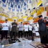 Walikota Makassar Salat Ied Bersama Forkopimda di Masjid 99 Kubah