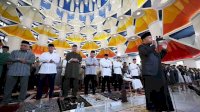 Walikota Makassar Salat Ied Bersama Forkopimda di Masjid 99 Kubah