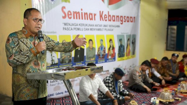 Danny Pomanto Hadiri Seminar GMKI dan PMKRI
