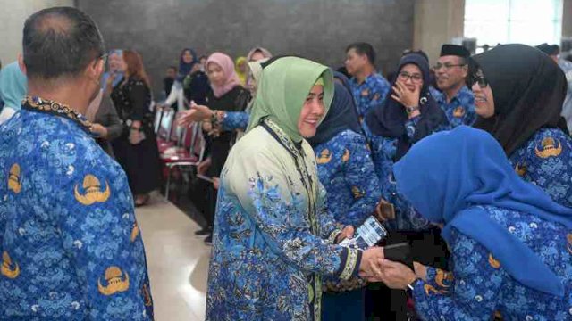 Bunda PAUD Gelar Halal BI Halal Bersama Pegawai Diknas