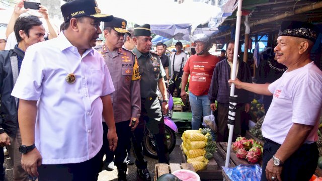 Pj Gubernur Sulsel Pastikan Stabilitas Harga Kebutuhan Pokok Dua Hari Sebelum Lebaran