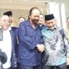 Presiden PKS Sambangi Markas Nasdem  Surya Paloh Diskusi Tentang Kepentingan Bangsa