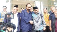 Presiden PKS Sambangi Markas Nasdem  Surya Paloh Diskusi Tentang Kepentingan Bangsa