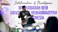 PJ Gubernur Sulsel Ajak BEM Unismuh Pohon Serentak Atasi Pemanasan Global