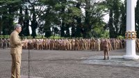 Apel Pagi Pasca Libur Lebaran, Pj Sekda Sampaikan Belasungkawa Bencana Toraja dan Luwu