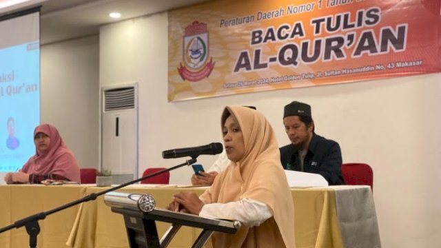 Anggota Dewan Perwakilan Rakyat Daerah (DPRD) Kota Makassar, Yeni Rahman mendorong para warga untuk bisa membumikan&nbsp;&nbsp;Al-Quran khususnya di bulan suci Ramadan.