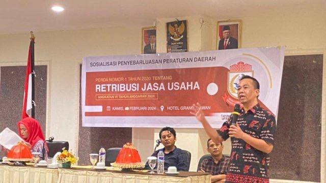 Kasrudi Sosialisasikan Perda Pajak Retribusi
