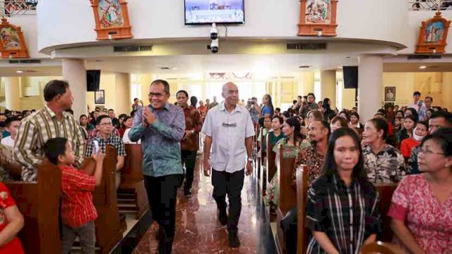 Danny Pomanto Mengajak Umat Kristiani Memperkuat Keimanan di Momen Paskah