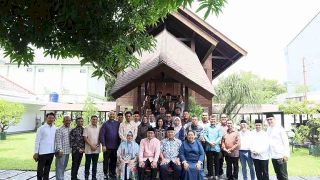 Danny Pomanto Bersama Forkopimda  Kompak Hadir Open House PJ Gubernur