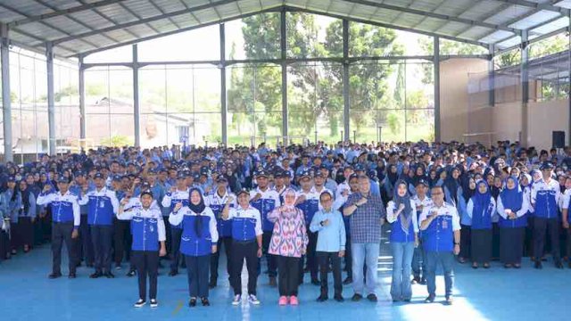 Pegawai PDAM Halal BI Halal Bersama Ketua TP PKK