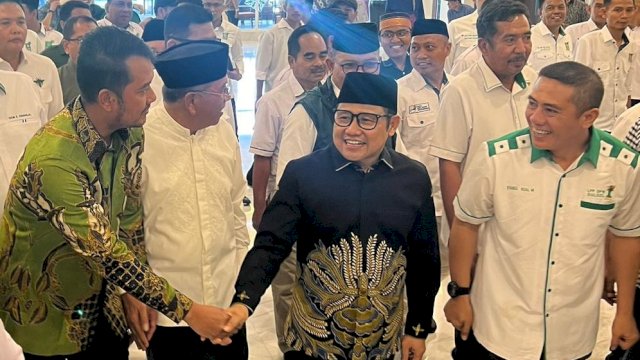 Hadiri Ta’aruf PKB, Andi Seto di Rangkul Muhaimin Iskandar