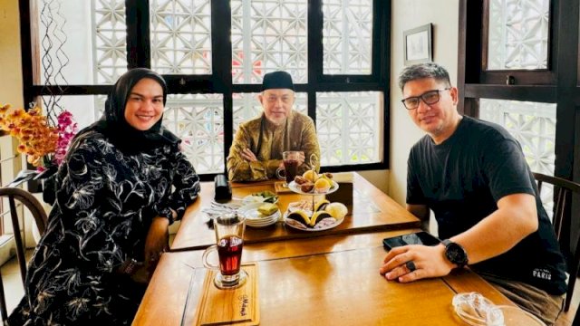 Adi Rasyid Ali Silaturahmi dengan Tamsil Linrung, Membangun Komunikasi Politik