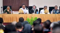 Pj Gubernur Sulsel Memimpin Rakor Pemantapan Pilkada Serentak 2024