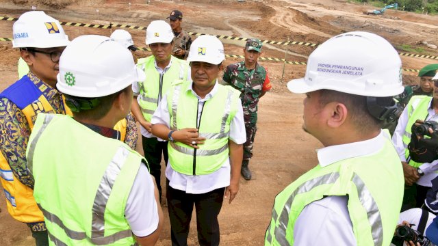 PJ Sulsel Tinjau Langsung PSN Bendungan Jenelata