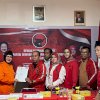 Ratusan Simpatisan Antar Indira Daftar di PDI Perjuangan