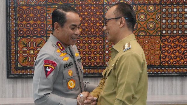 Tingkatkan Sinergi, PJ Gubernur Prof Zudan Silaturahmi ke Kapolda Sulsel