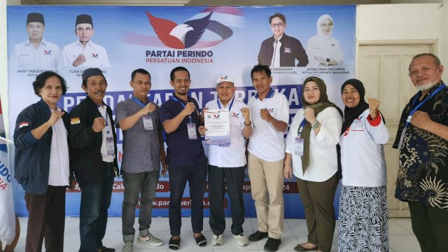 Ambil Formulir di Perindo, ASA Buktikan Kesiapan Maju Pilkada Makassar