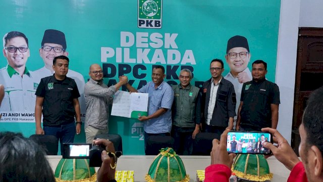 Najmuddin Daftar di PKB Sebagai Balon Wali Kota Makassar