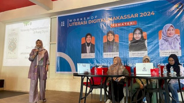 Melawan Disinformasi, Japelidi Gelar Workshop Literasi Digital di Makassar