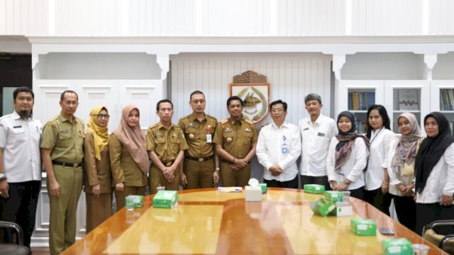 PJ Sekda Makasar Terima Kunjungan Asistensi BPKP Sulsel