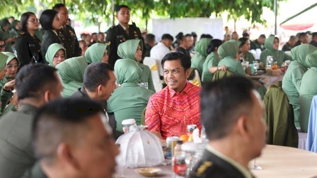 Pj Sekda Makassar Hadiri Peringatan HUT Kodam XIV/Hasanuddin ke-67