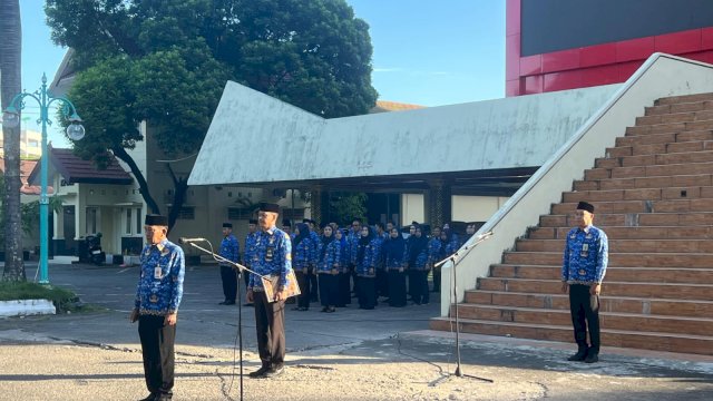 Sekretaris DPRD Sulsel Pimpin Upacara Hari Kesadaran Nasional