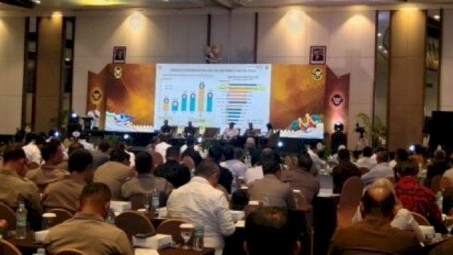Menkopolhukam dan Mendagri Hadiri Rakor Pelaksanaan Pilkada Serentak di Makassar