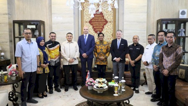 Bahas Peluang Kerja Sama, Pj Sekda Makassar Jamu  Kunjungan Dubes Kroasia