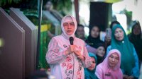Indira Yusuf Ismail Tinjau Posyandu Palm 5