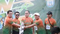 Wali Kota Danny Pomanto Melepas Ratusan Peserta Ansor Fun Run di Masjid Kubah 99
