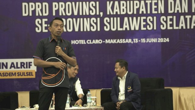 NasDem Sulsel Intensifkan Pelatihan Bagi Legislator Terpilih Periode 2024-2029