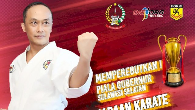 Kejuaraan Karate Gubernur Cup I Tahun 2024 Akan Digelar