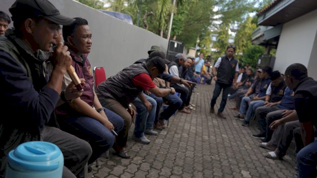 Laskar Rajawali Deklarasi Dukung Ilham Azikin, Janji Kawal Sampai Tuntas