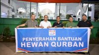 Wali Kota Makassar Danny Pomanto Terima Sapi Kurban dari Indomaret