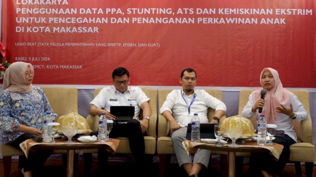 Terlindungi: USAID dan Pemkot Makassar Gelar Lokakarya Data untuk Pencegahan Perkawinan Anak