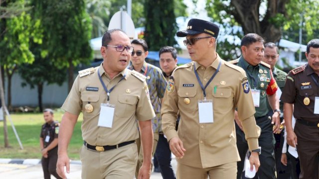 Kunjungan Kerja di Sulsel, Danny Pomanto Ikut Jemput Presiden Jokowi di Pangkalan TNI AU Sultan Hasanuddin