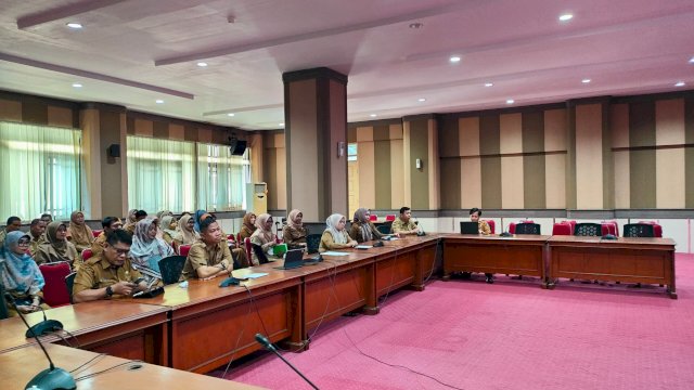 Diskominfo Sulsel Gelar Evaluasi Mingguan
