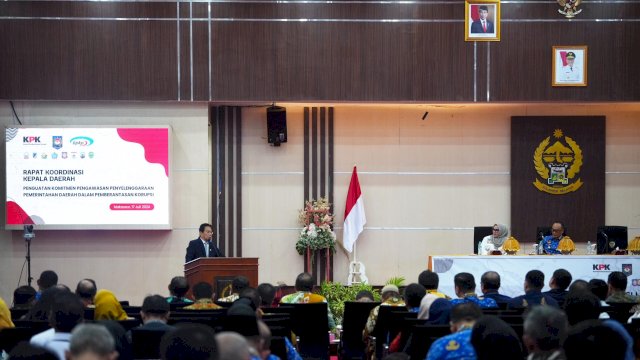 Gelar Rakor Pencegahan Korupsi Wilayah Sulawesi dan Kalimantan, Prof Zudan Bilang Begini