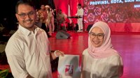 ASA dan Rezky Tampil Perdana di Hadapan Publik Setelah Resmi Diusung PSI Pilkada Makassar&nbsp;