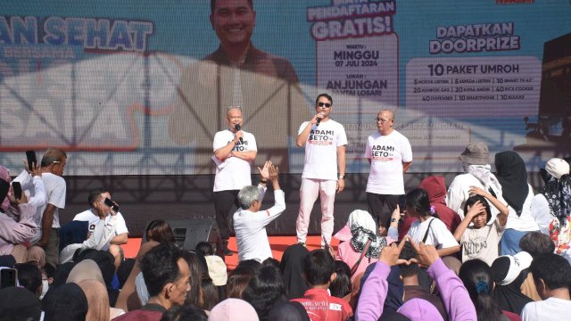 Andi Seto Asapa menyampaikan niatnya untuk ikut ke gelanggang Pilwalkot Makassar 2024. 