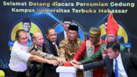 Menko PMK Muhajir Efendi Resmikan Gedung Baru UT, Danny Pomanto Akan Lahir SDM Berkualitas